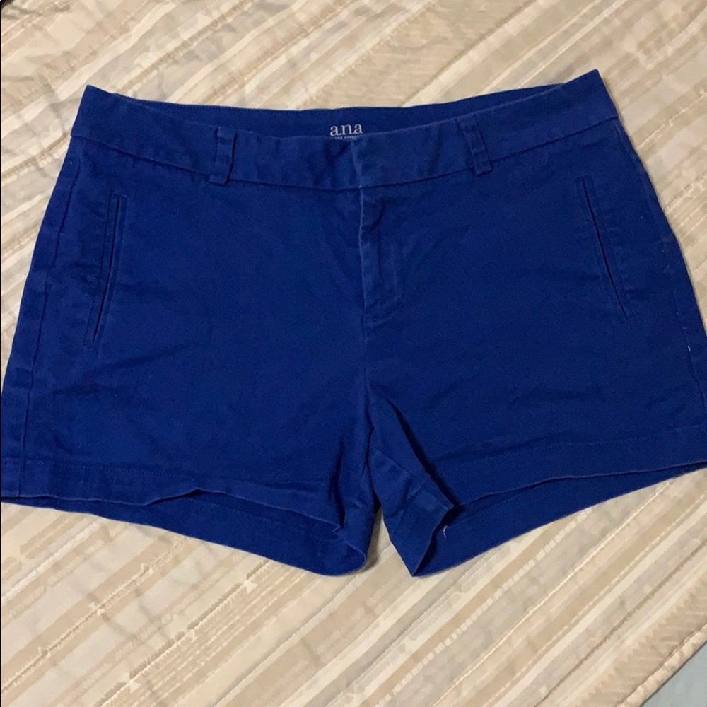 Blue shorts